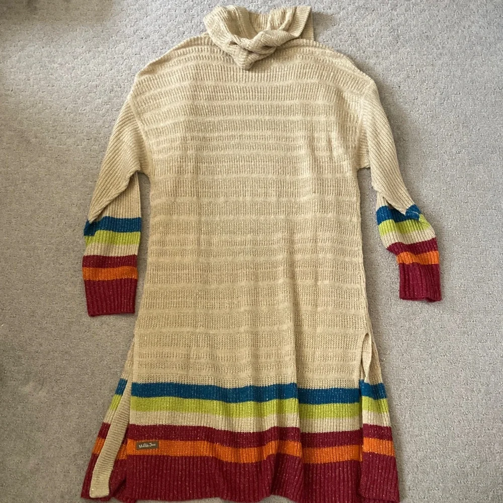MATILDA JANE Stay Cozy long open hooded cardigan, Medium. - Picture 5 of 10